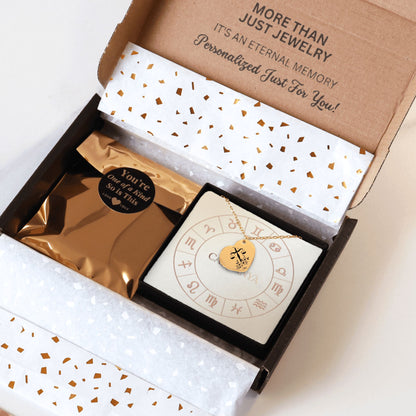 Libra Zodiac Necklace | Timeless Engraved Jewelry