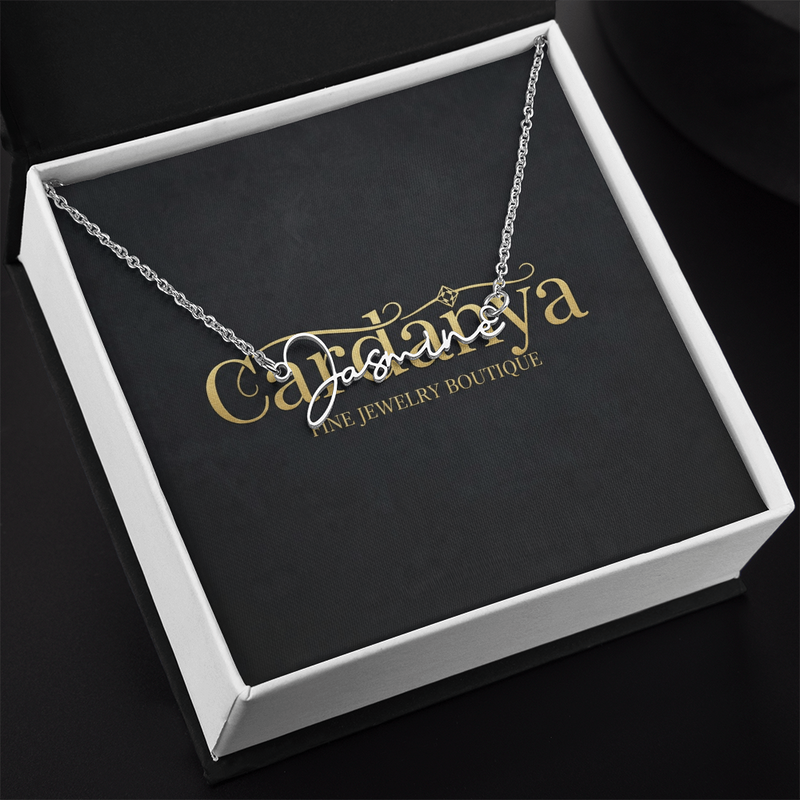 Gift of Emotion: The Perfect Name Necklace for Someone You Cherish