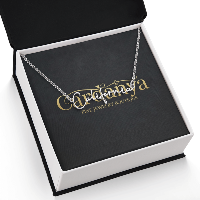 Gift of Emotion: The Perfect Name Necklace for Someone You Cherish