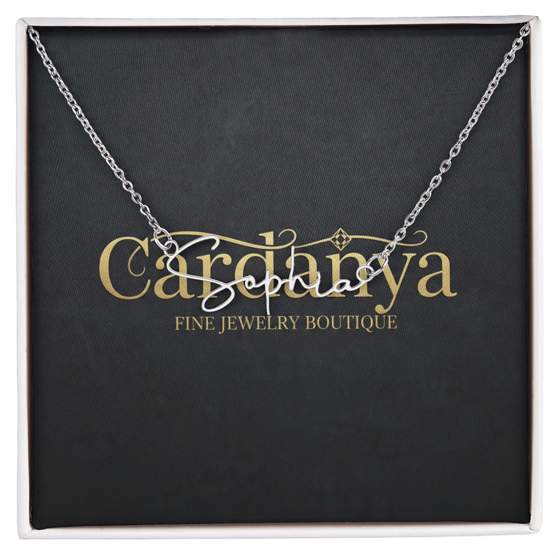 Gift of Emotion: The Perfect Name Necklace for Someone You Cherish