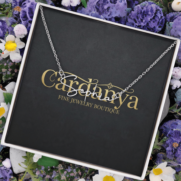 Gift of Emotion: The Perfect Name Necklace for Someone You Cherish