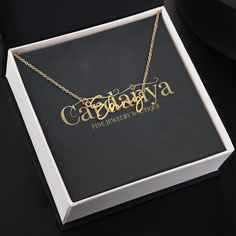 Gift of Emotion: The Perfect Name Necklace for Someone You Cherish