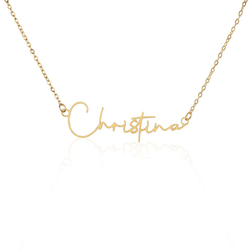 Gift of Emotion: The Perfect Name Necklace for Someone You Cherish