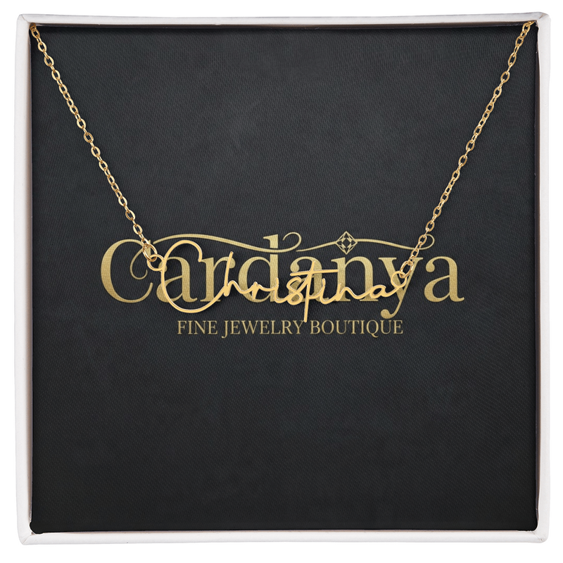 Gift of Emotion: The Perfect Name Necklace for Someone You Cherish