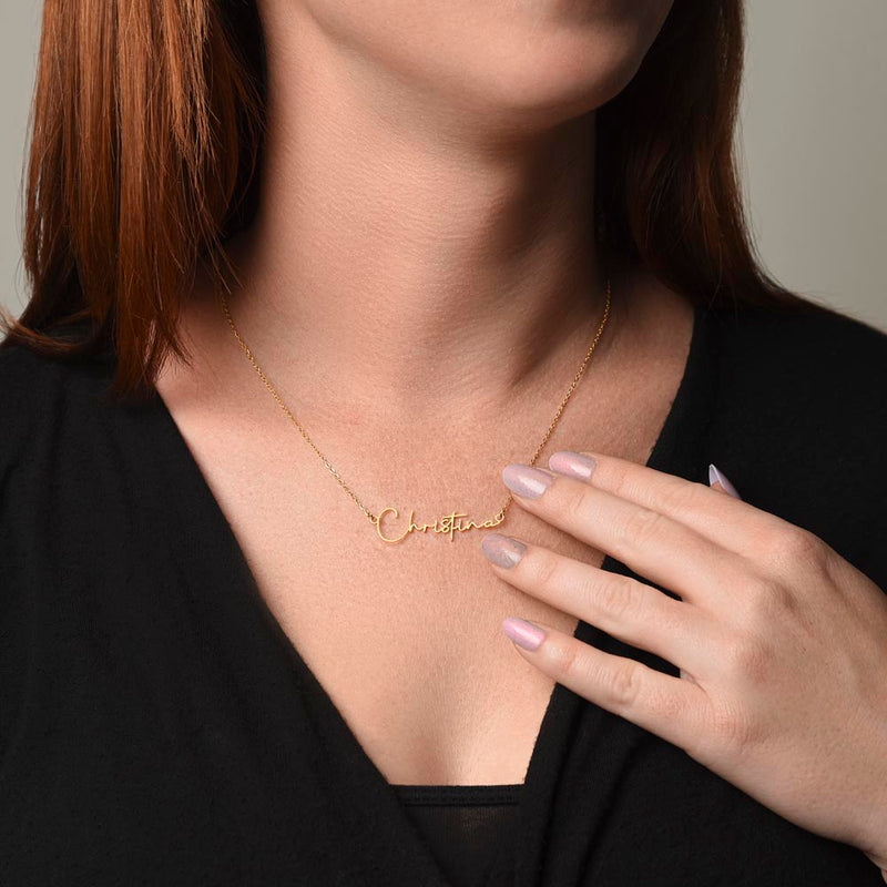 Gift of Emotion: The Perfect Name Necklace for Someone You Cherish