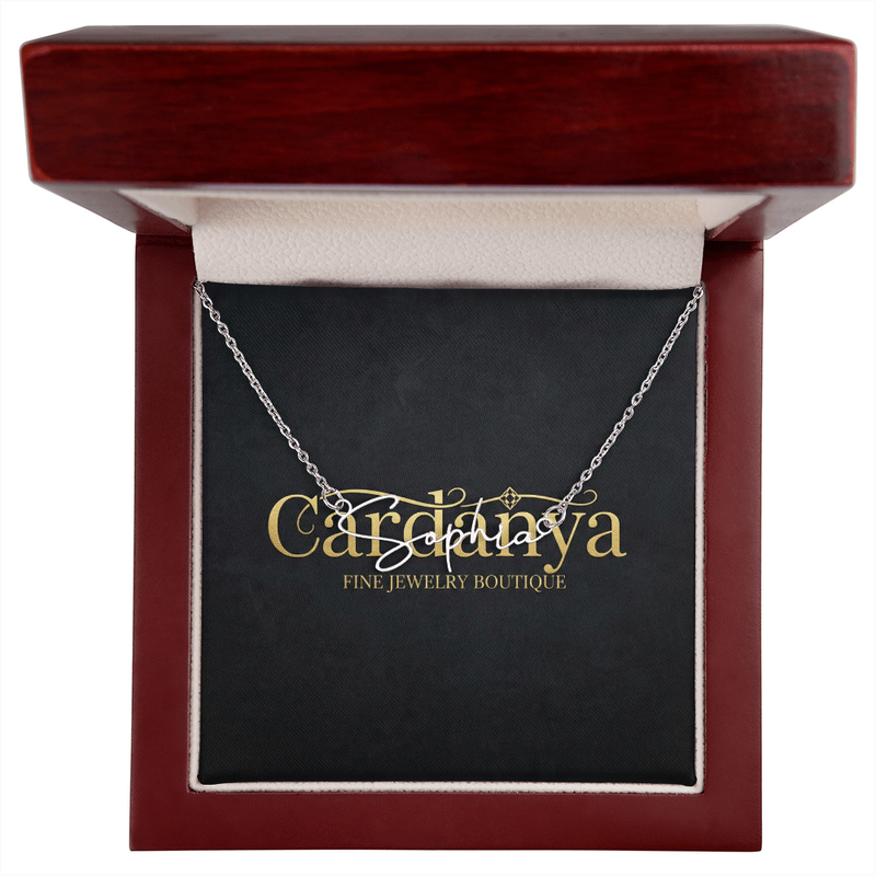 Gift of Emotion: The Perfect Name Necklace for Someone You Cherish