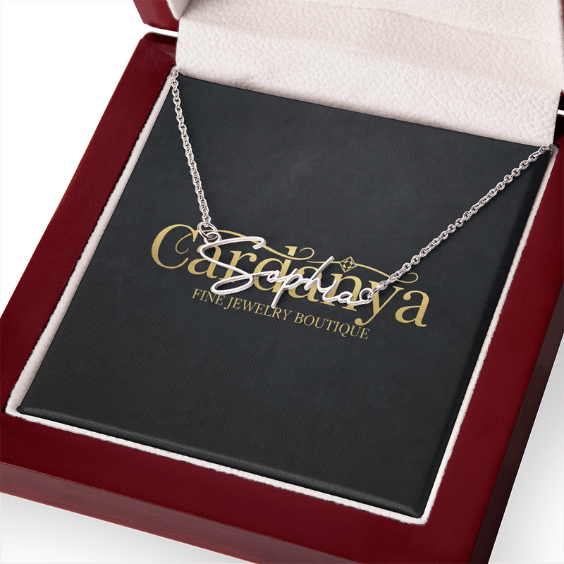 Gift of Emotion: The Perfect Name Necklace for Someone You Cherish