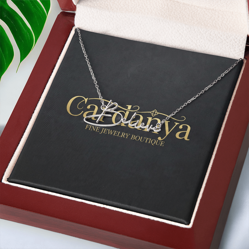 Gift of Emotion: The Perfect Name Necklace for Someone You Cherish