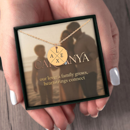 Custom Initials | Personalized Keepsake Necklace