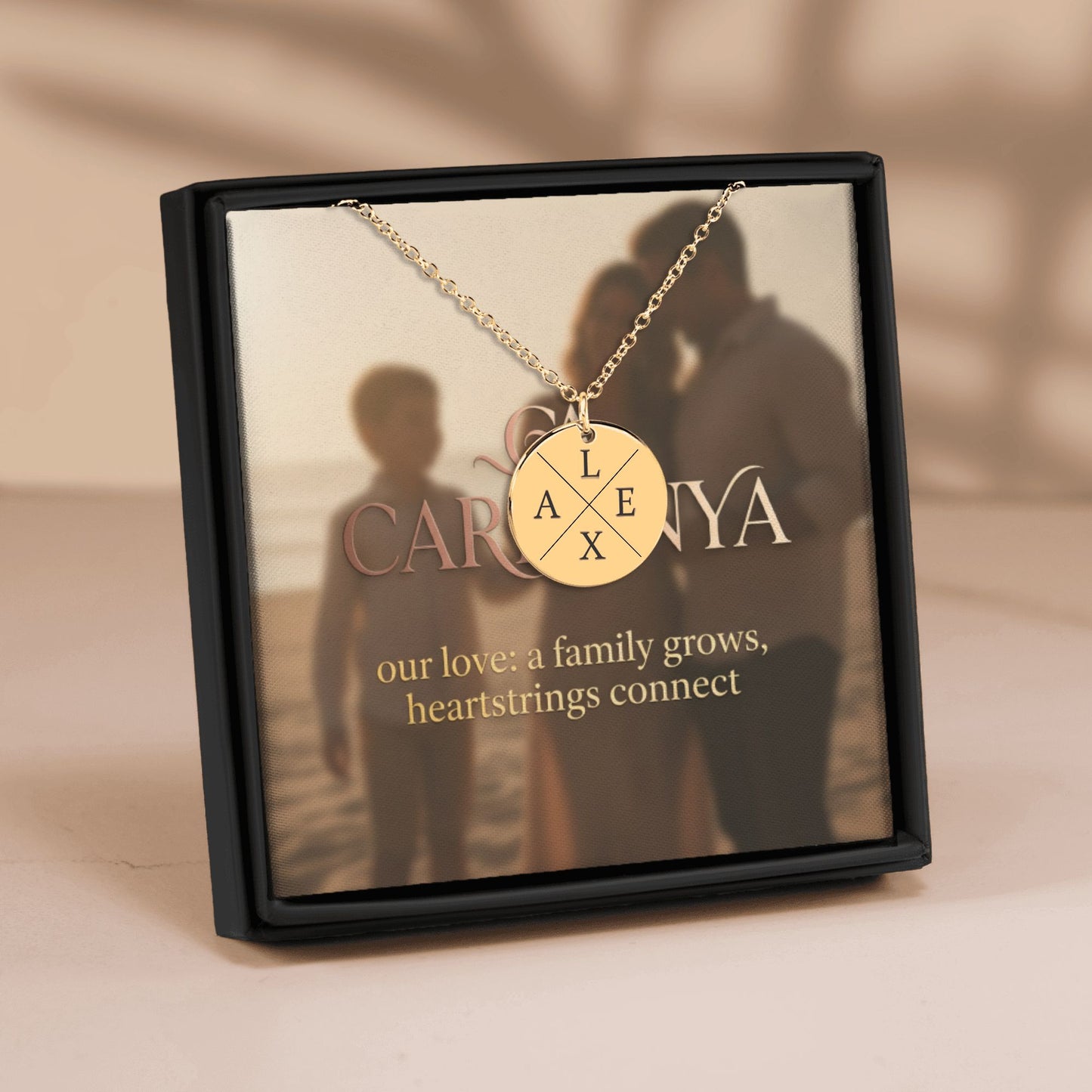 Custom Initials | Personalized Keepsake Necklace