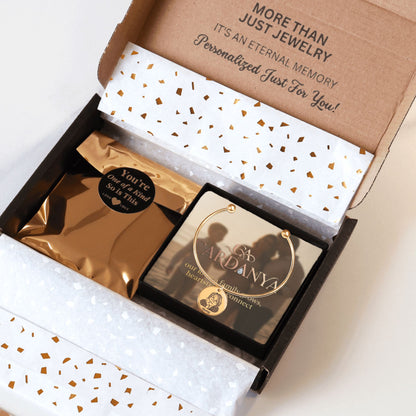 Timeless Mom | Hand-Drawn Portrait Bangle