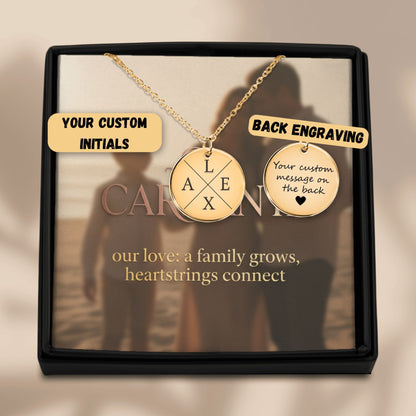 Custom Initials | Personalized Keepsake Necklace